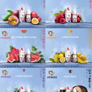 日系HYAKKI哈亞齊30ML/35MG 原裝進口小煙油 哈亞齊水果系列