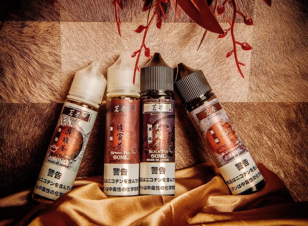 8958add59dfa7f9870f1a2c1654b4ac 茗茶系列 日本進口大煙油60ML 細膩口感 茶香四溢 品質保障