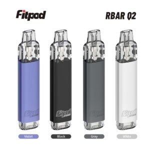 Fitpod RBAR Q2 可重複注油一次性|拋棄式小煙 Type-C充電便攜式
