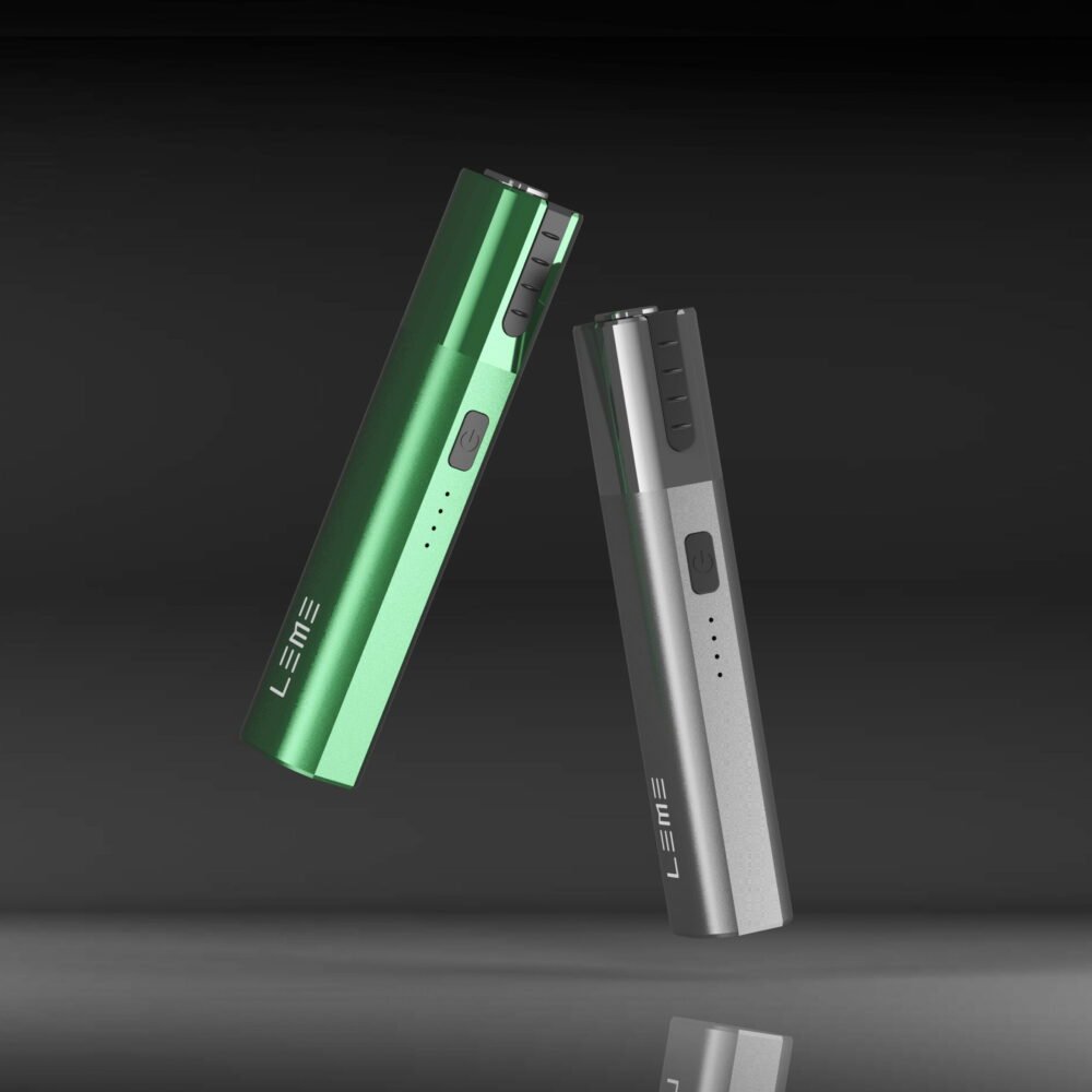 樂美主機-灰色-綠色 LEME SHEEN 樂美Pro加熱菸 主機