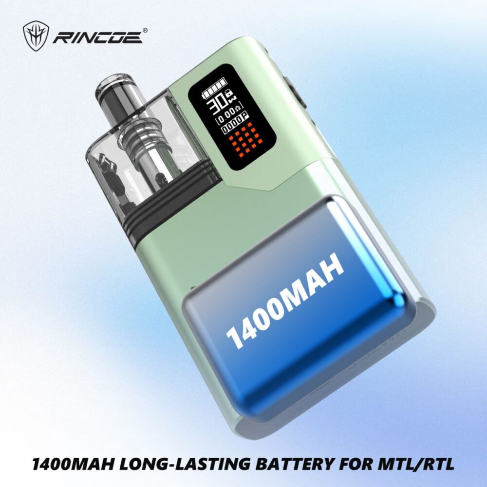 RINCOE NESO ET 小煙主機 【小煙主機】RINCOE NESO ET|1400mAh|氣流+按鍵雙啟動